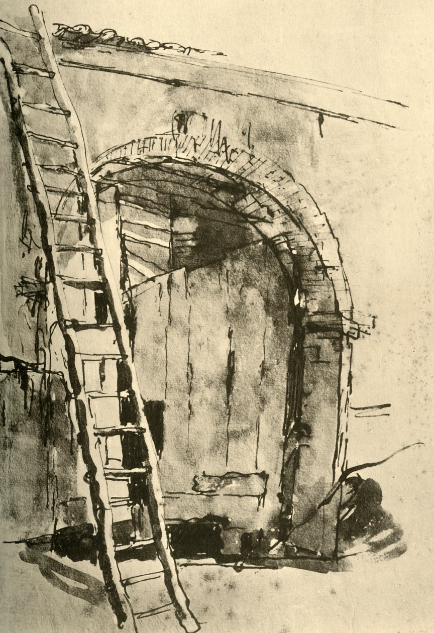 Átjáró, 18. század közepe, 1928 alkotó: Giovanni Battista Tiepolo
