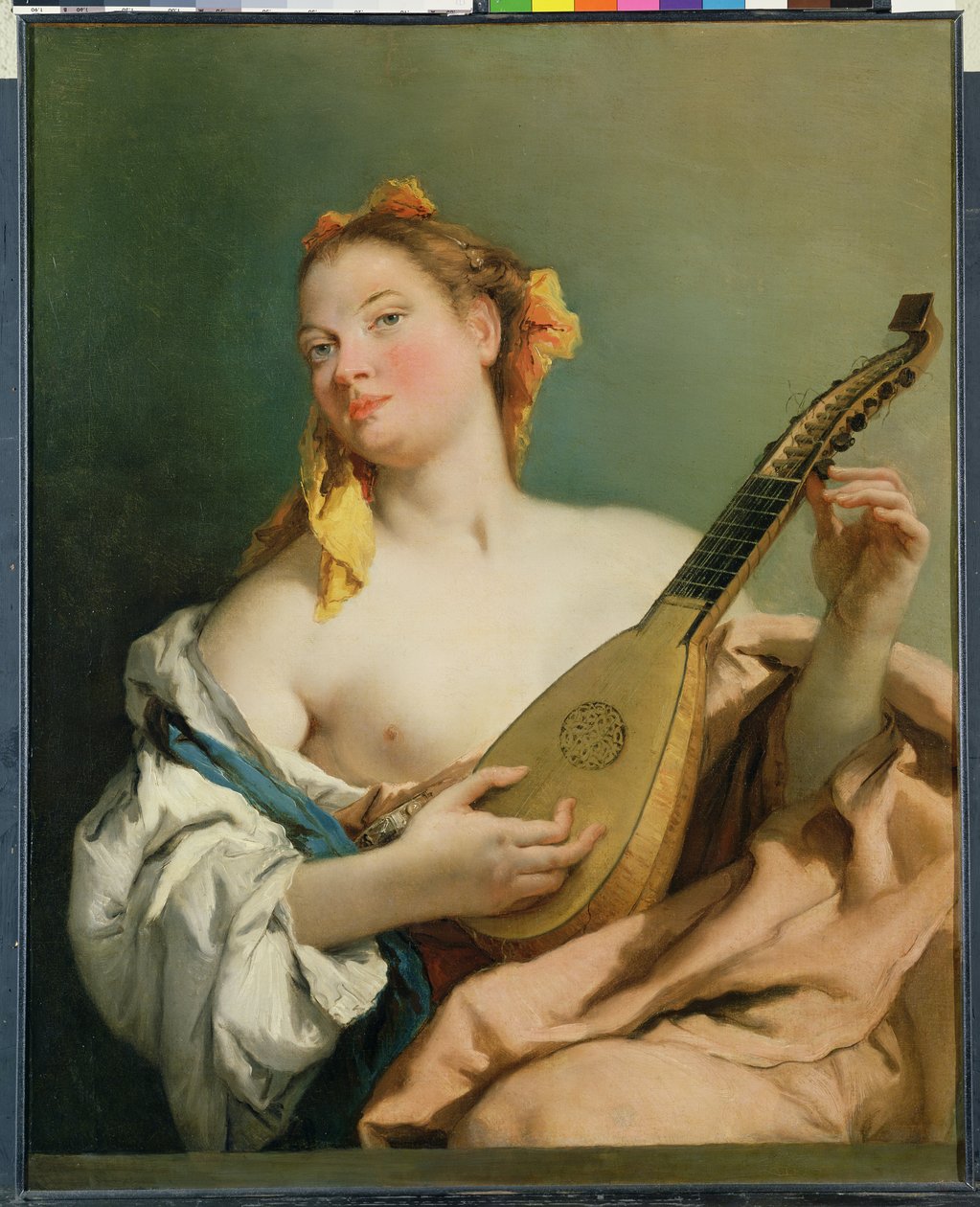 Mandolinos lány, 1755-60 alkotó: Giovanni Battista Tiepolo