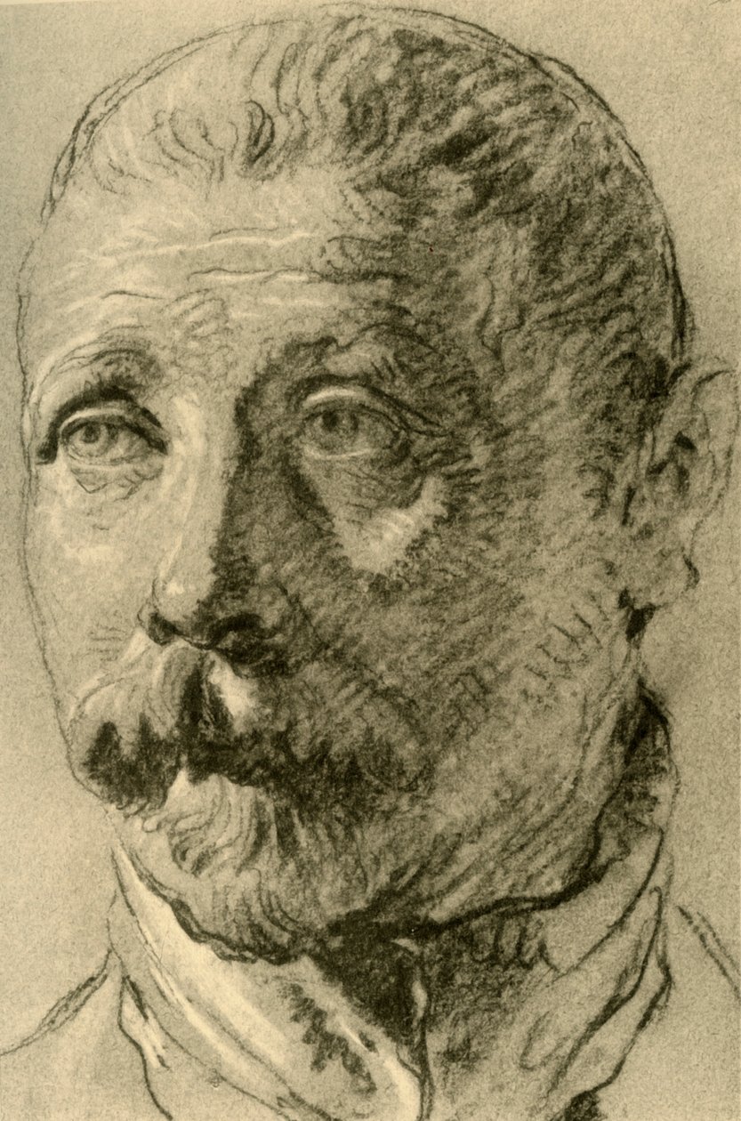Szakállas férfi feje, 18. század közepe, 1928 alkotó: Giovanni Battista Tiepolo