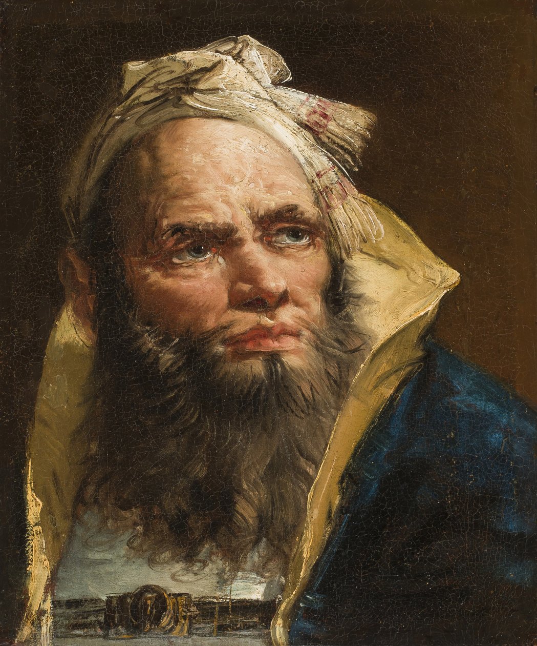 Filozófus feje, 1750-55 körül alkotó: Giovanni Battista Tiepolo