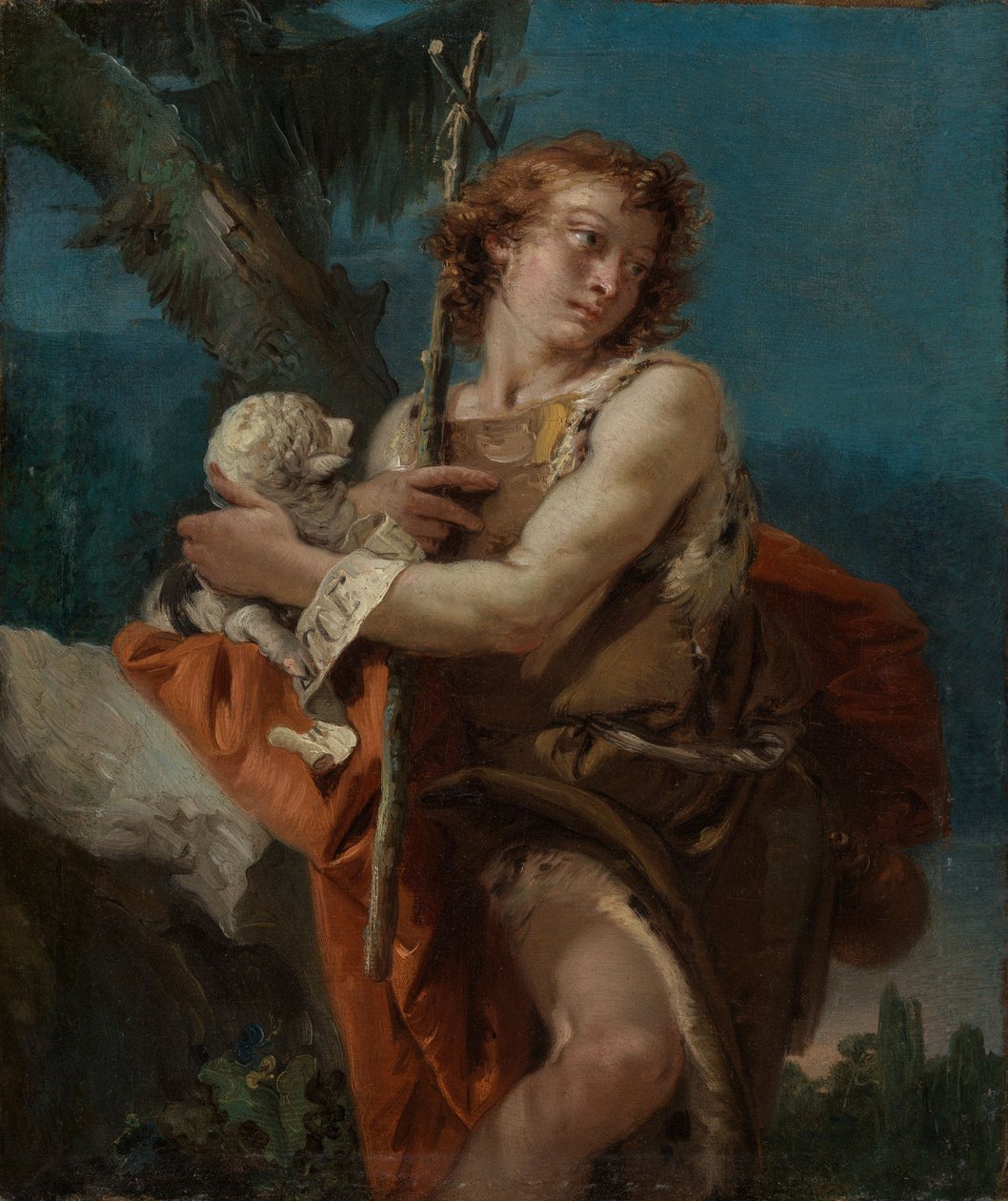 Keresztelő Szent János alkotó: Giovanni Battista Tiepolo