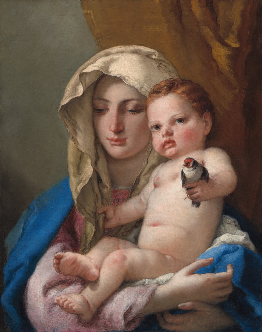 Madonna tengelicegóval alkotó: Giovanni Battista Tiepolo