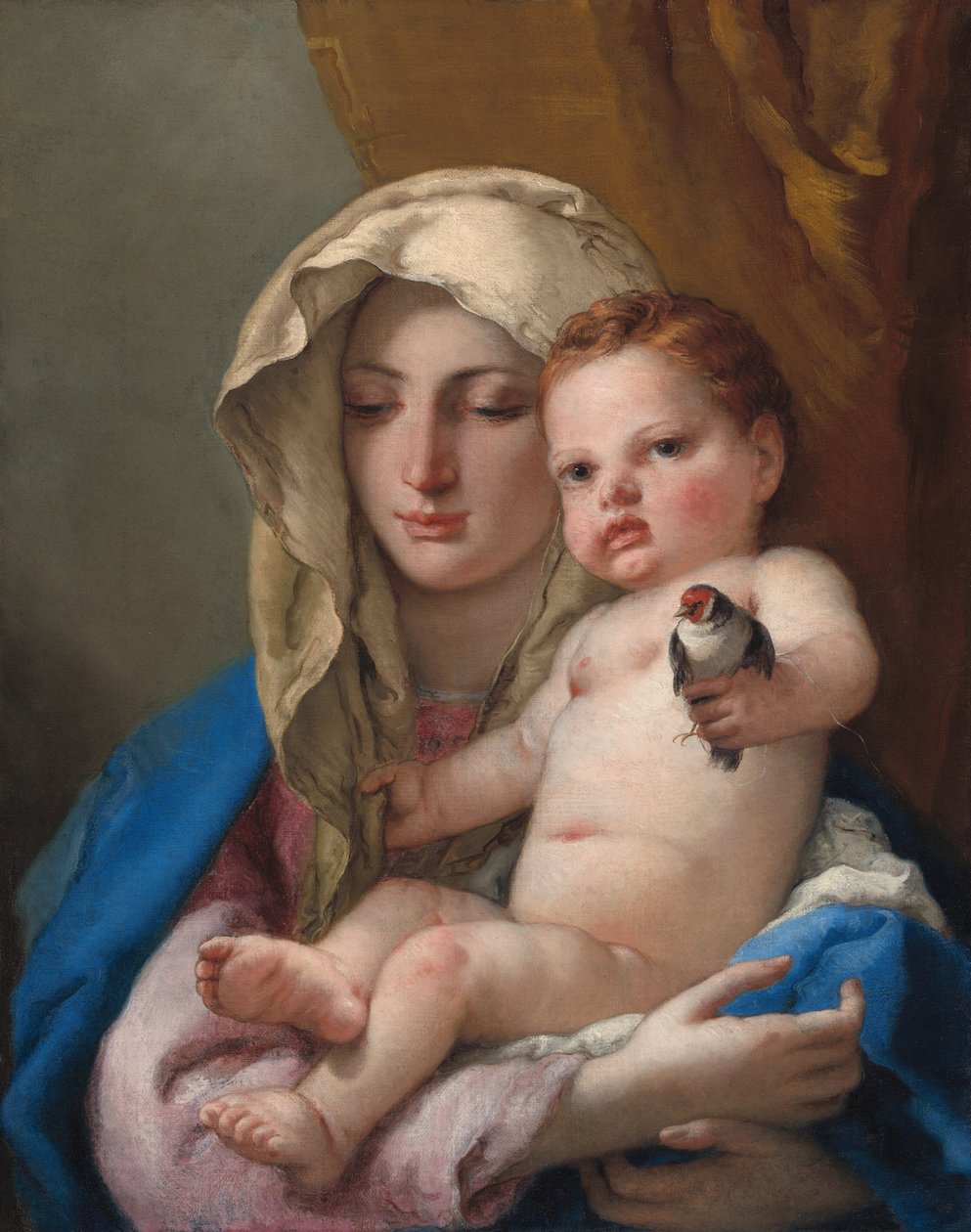 Aranypinty Madonna c. 17671770. alkotó: Giovanni Battista Tiepolo