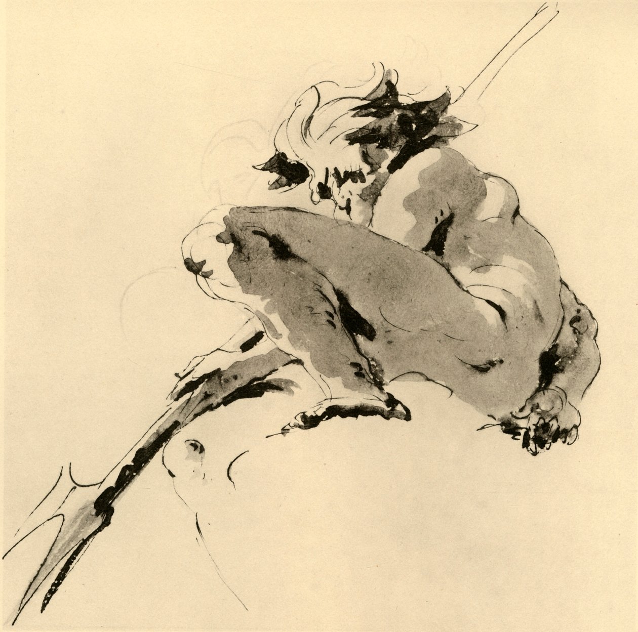 Neptunusz, 1740, 1928 alkotó: Giovanni Battista Tiepolo