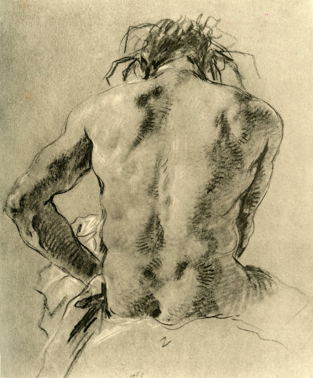 Akt hát, 1751, 1928 alkotó: Giovanni Battista Tiepolo
