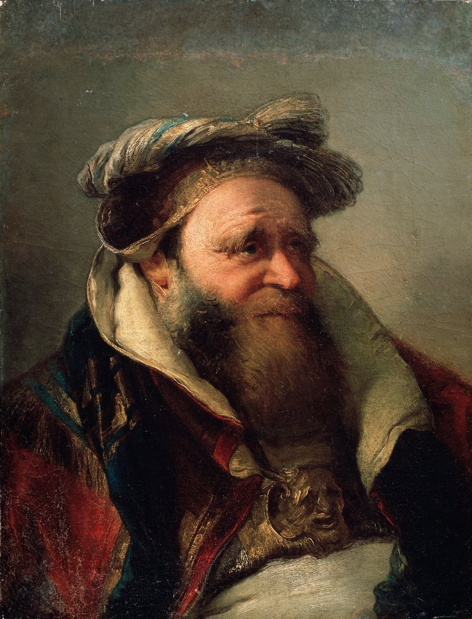 Egy öregember portréja, 1750-1770. alkotó: Giovanni Battista Tiepolo