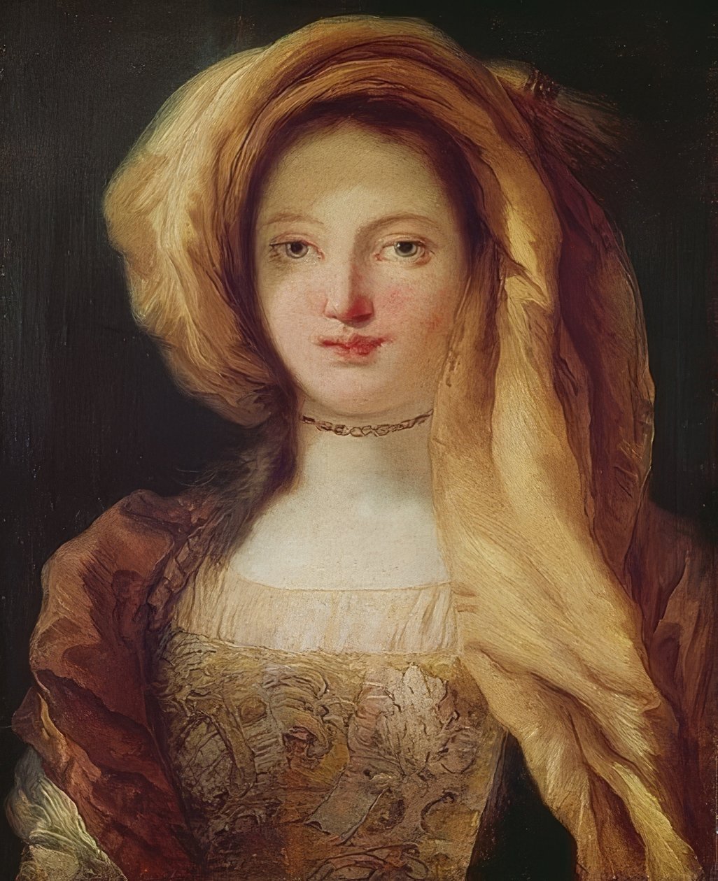 Felesége portréja alkotó: Giovanni Battista Tiepolo