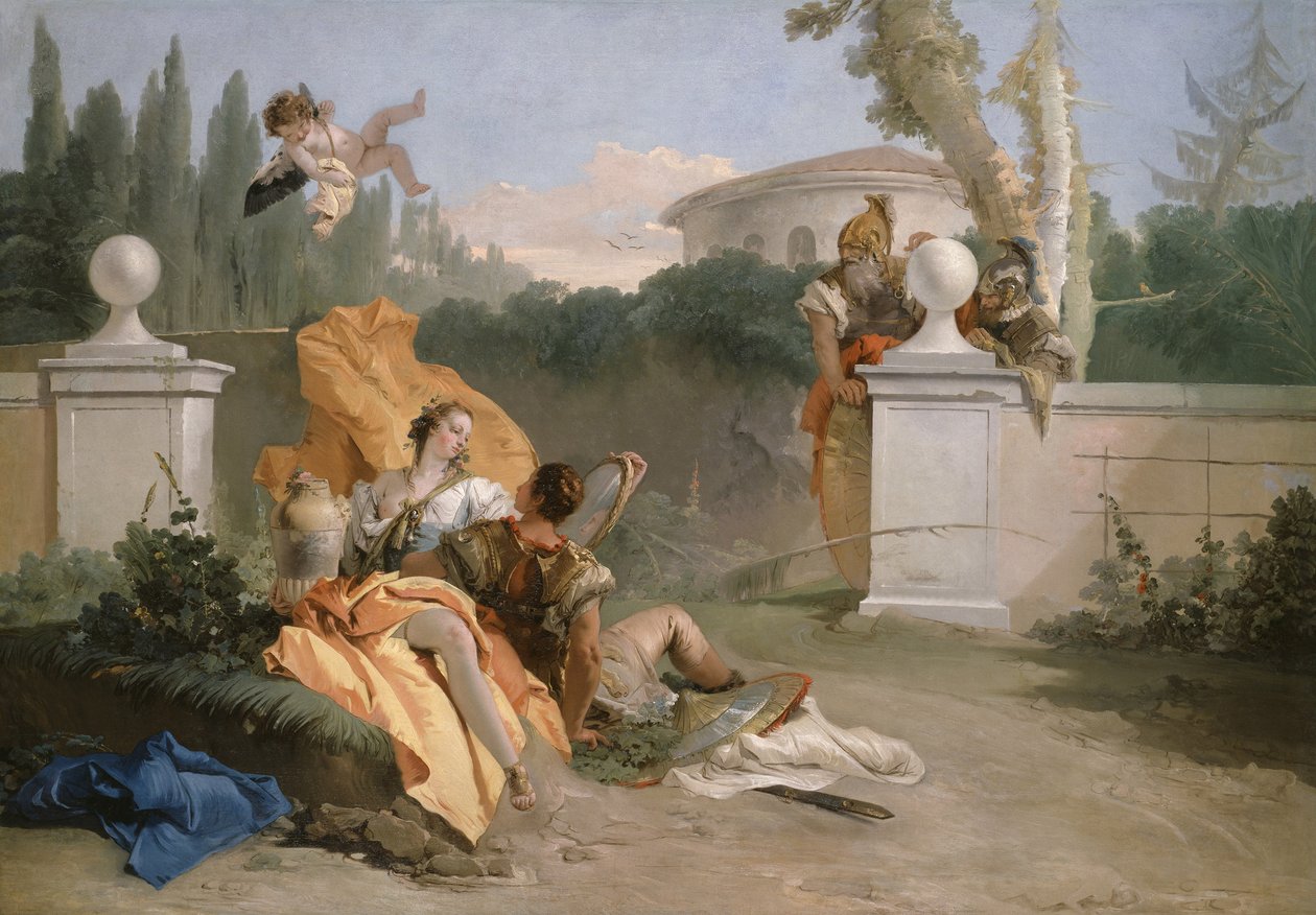 Rinaldo és Armida a kertjében, 1742-45 alkotó: Giovanni Battista Tiepolo