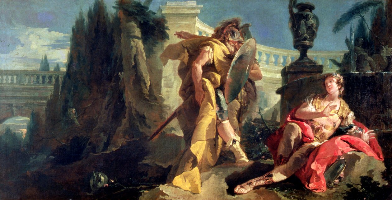 Rinaldót Carlo és Ubaldo figyelte meg alkotó: Giovanni Battista Tiepolo