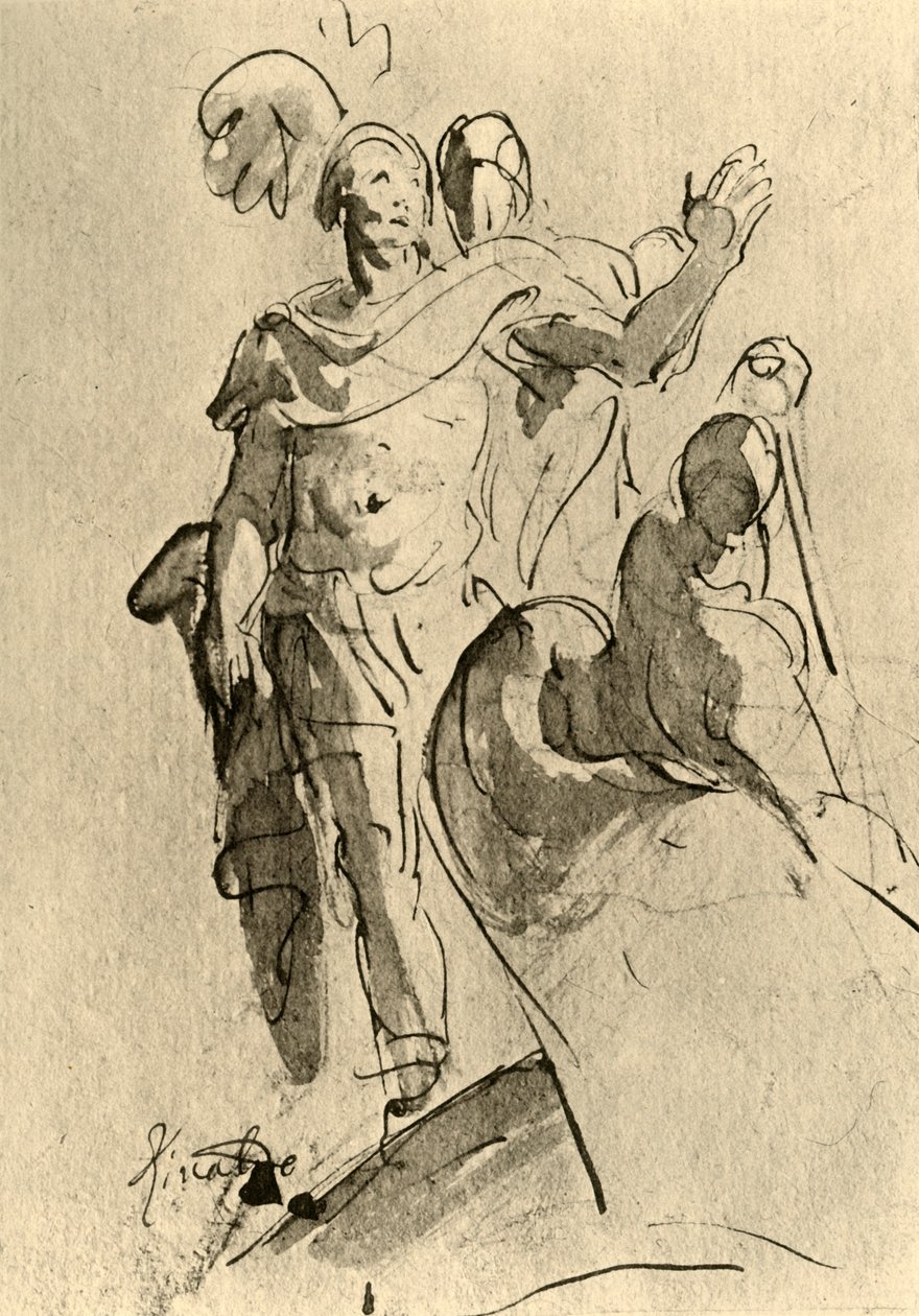 Rinaldo vagy Aeneas, 1757, 1928 alkotó: Giovanni Battista Tiepolo