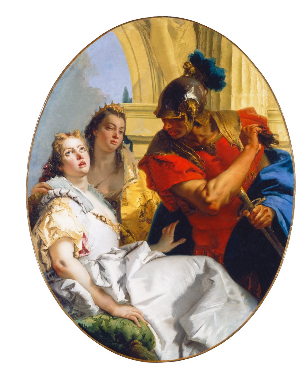 Jelenet az ókori történelemből alkotó: Giovanni Battista Tiepolo