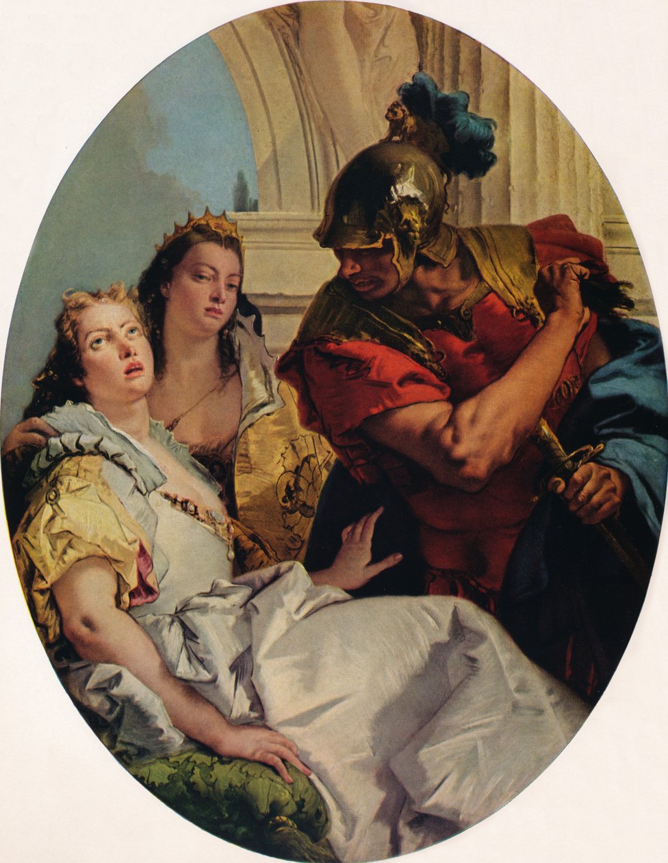 Jelenet az ókori történelemből, 1750 alkotó: Giovanni Battista Tiepolo