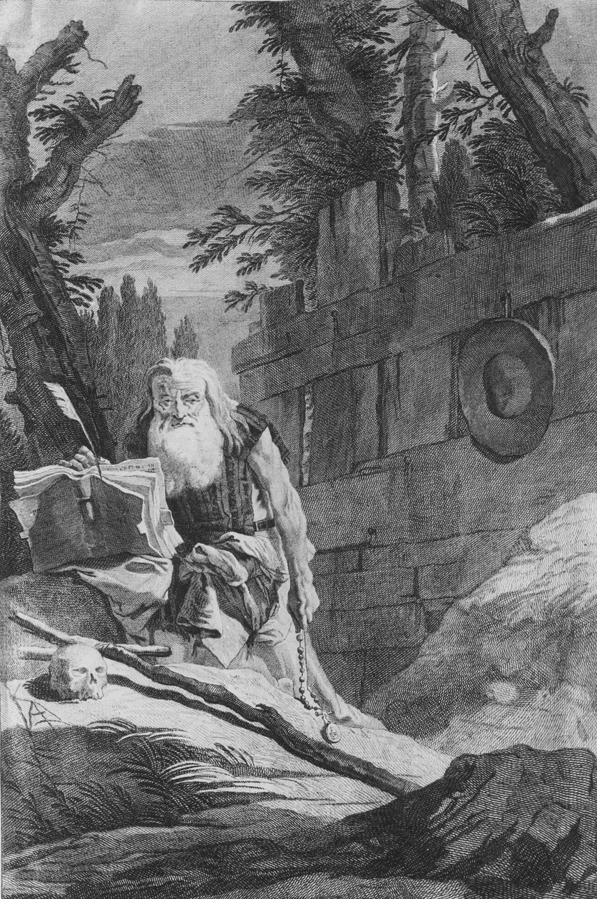 Szent Hilarion alkotó: Giovanni Battista Tiepolo