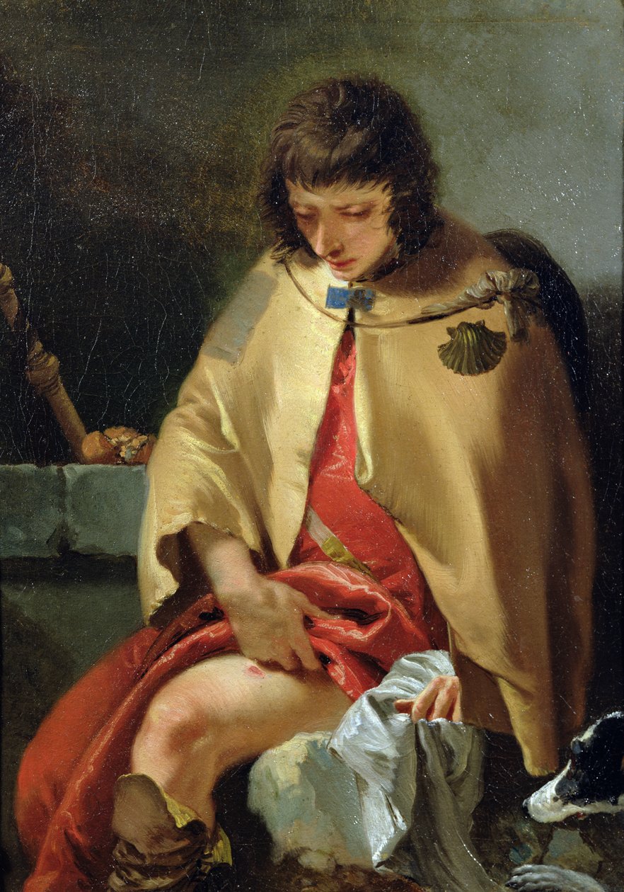 Utca. Roch, 1730-35 körül alkotó: Giovanni Battista Tiepolo