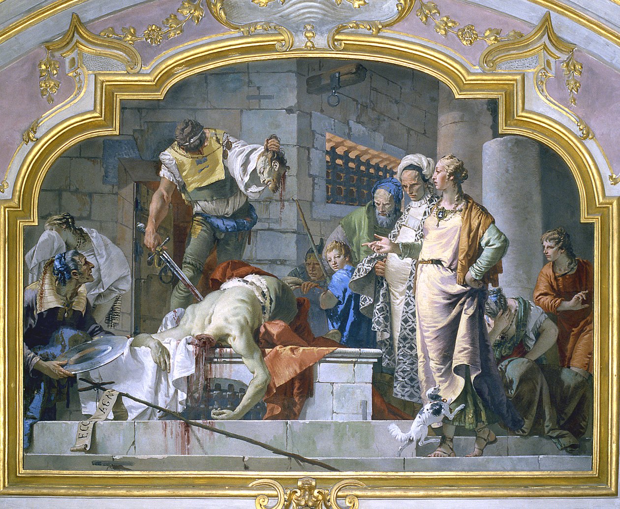 Keresztelő Szent János lefejezése, 1732-33 alkotó: Giovanni Battista Tiepolo