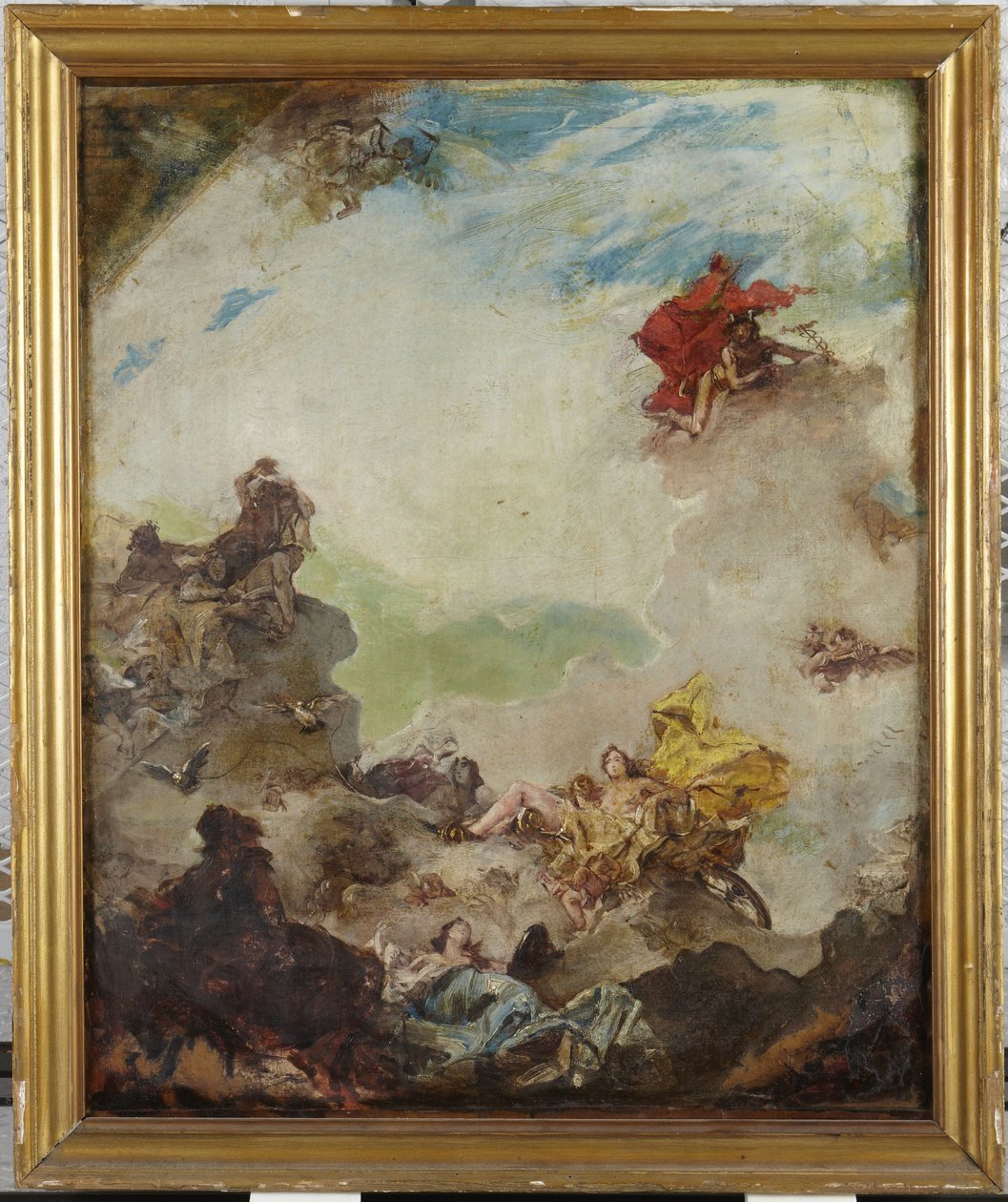Vénusz szekere alkotó: Giovanni Battista Tiepolo