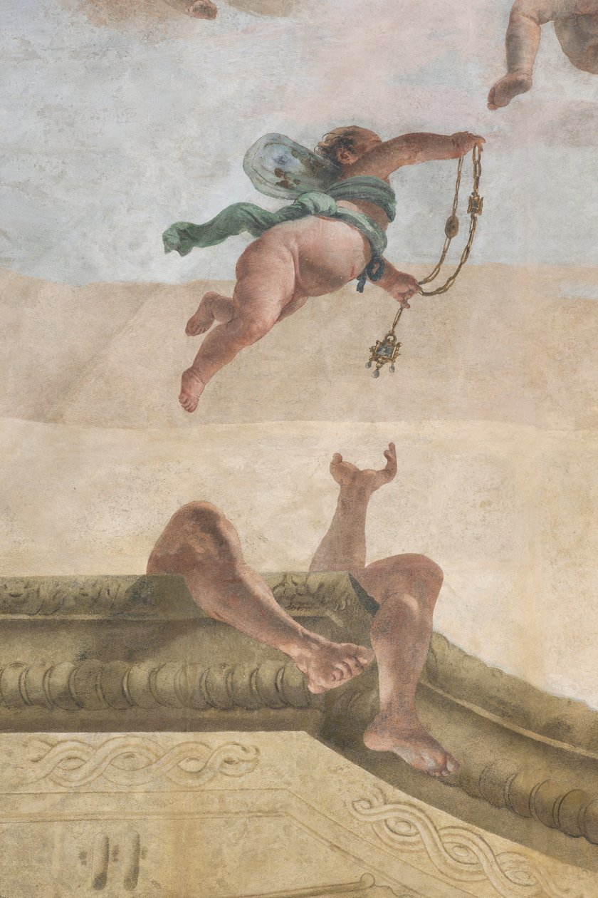 A démonok bukása, Scipio történetei, részlet, 1731 (3498337 részlet) alkotó: Giovanni Battista Tiepolo