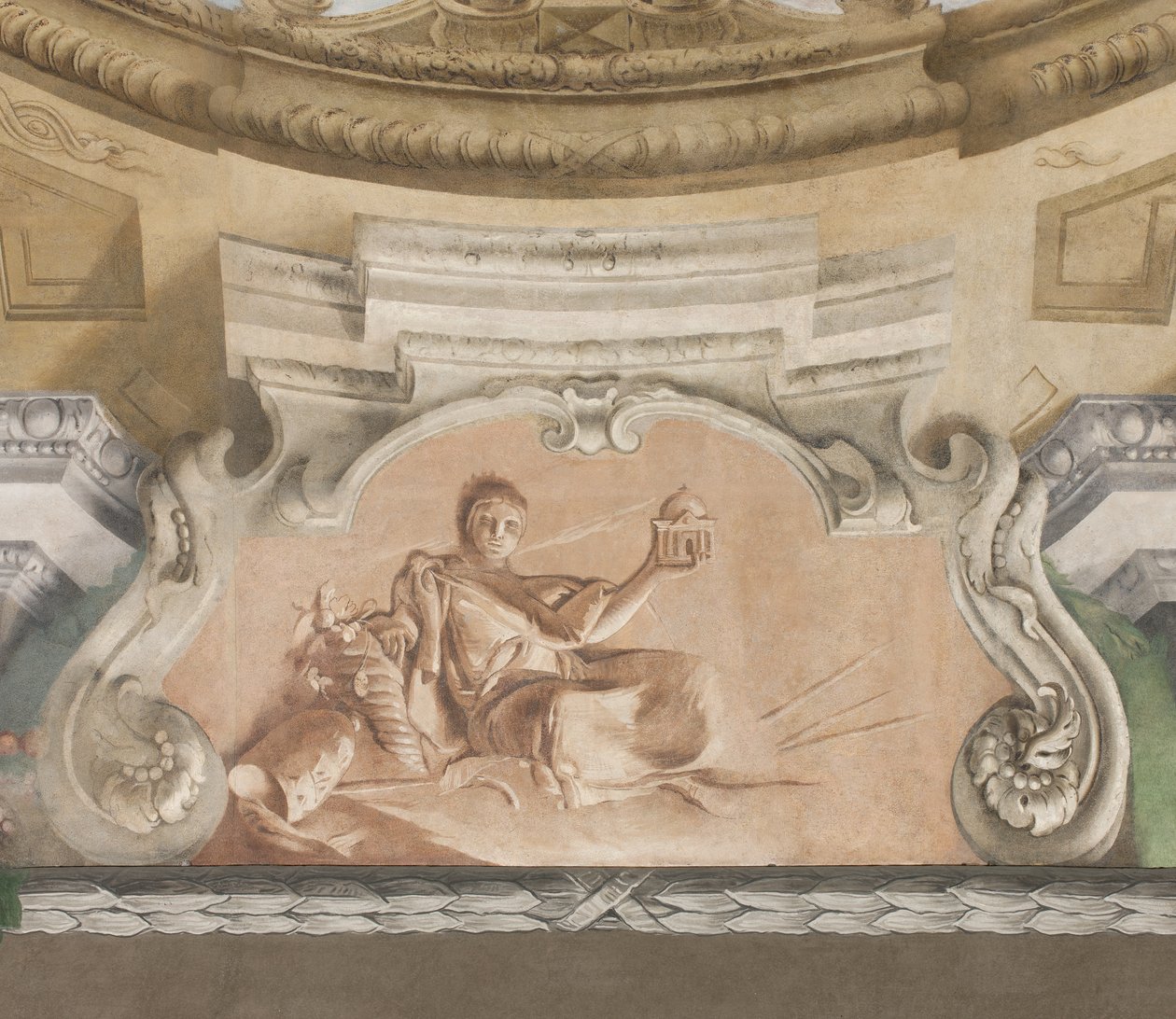 A démonok bukása, Scipio történetei, részlet, 1731 (3498337 részlet) alkotó: Giovanni Battista Tiepolo