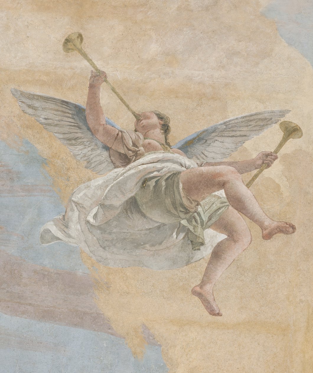 A démonok bukása, Scipio történetei, részlet, 1731 alkotó: Giovanni Battista Tiepolo