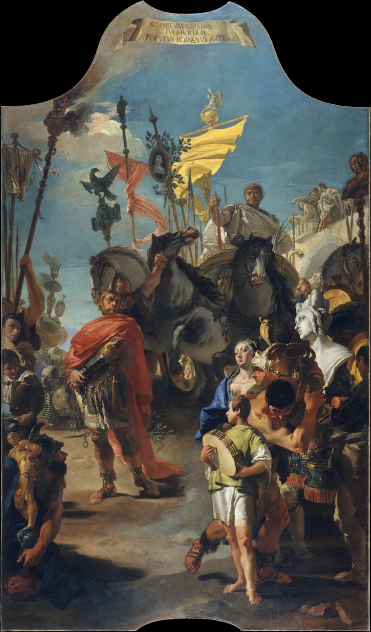 Marius diadala alkotó: Giovanni Battista Tiepolo