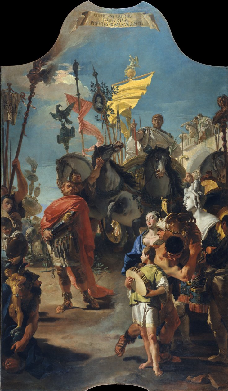 Marius diadala, 1729 alkotó: Giovanni Battista Tiepolo