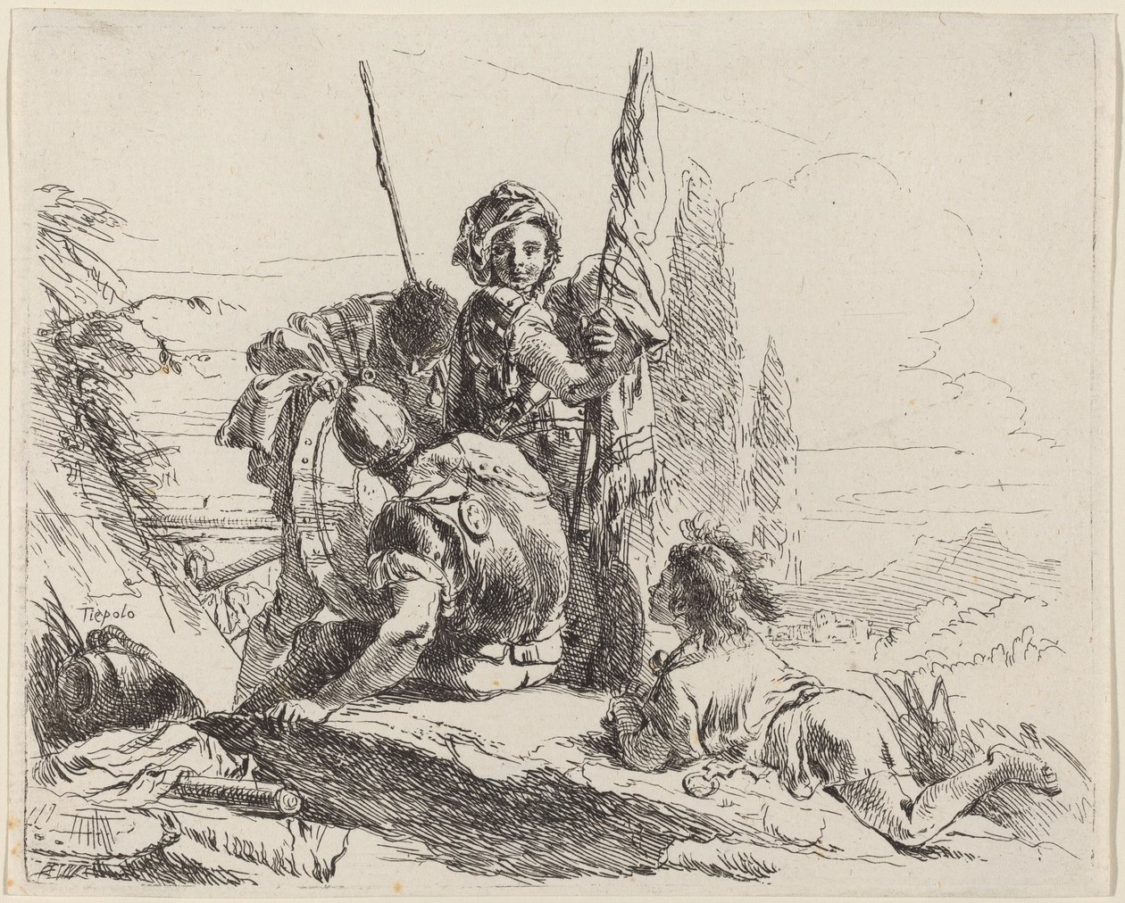 Három katona és egy fiatal alkotó: Giovanni Battista Tiepolo