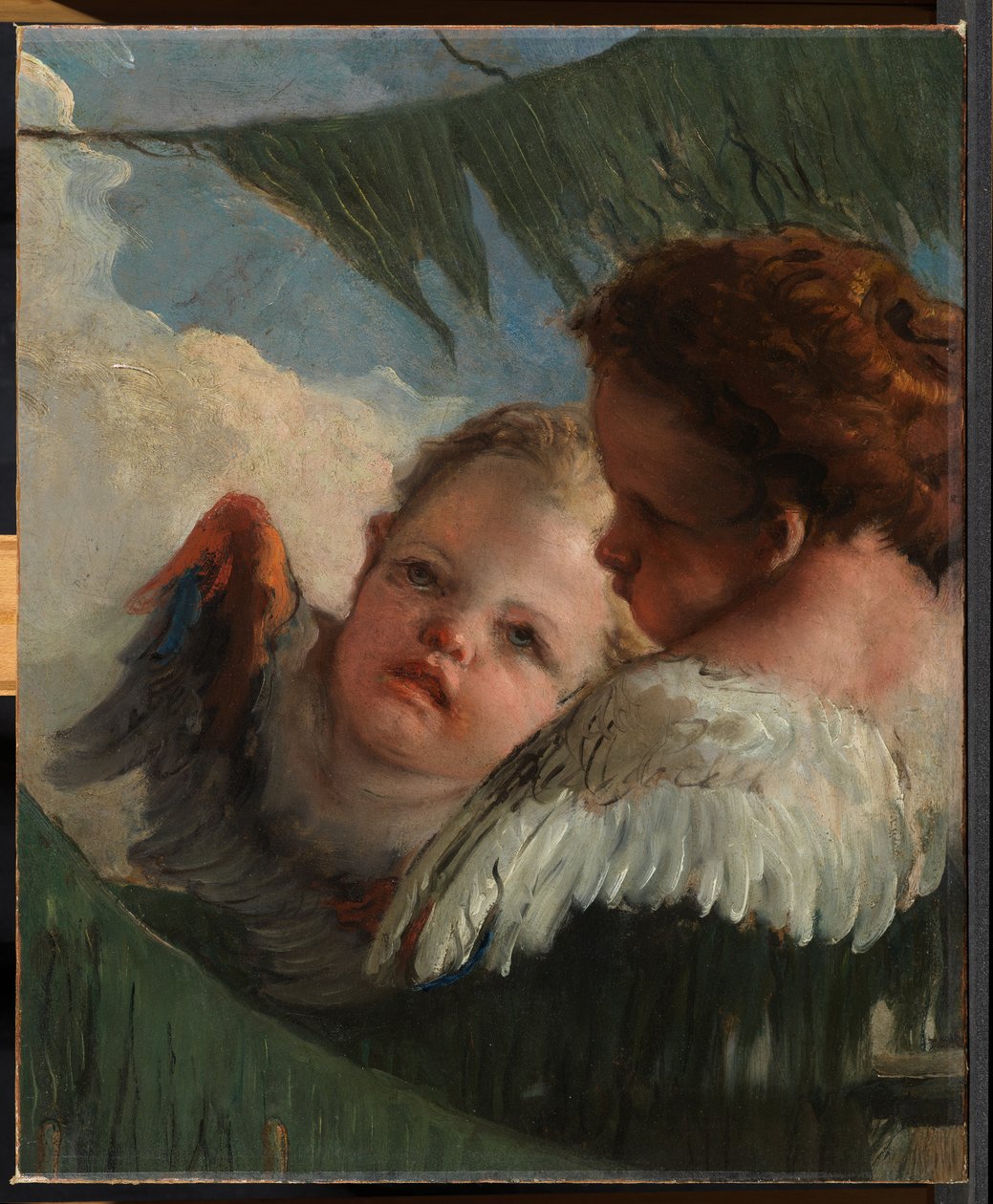 Két angyalfej alkotó: Giovanni Battista Tiepolo