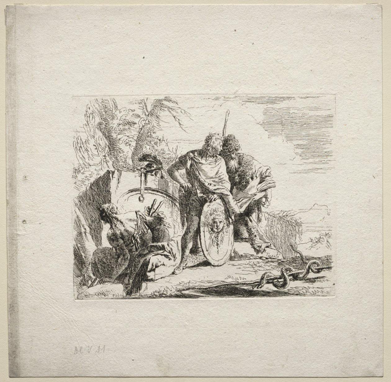 Különféle szeszélyek: A fiatal katona és az asztrológus alkotó: Giovanni Battista Tiepolo