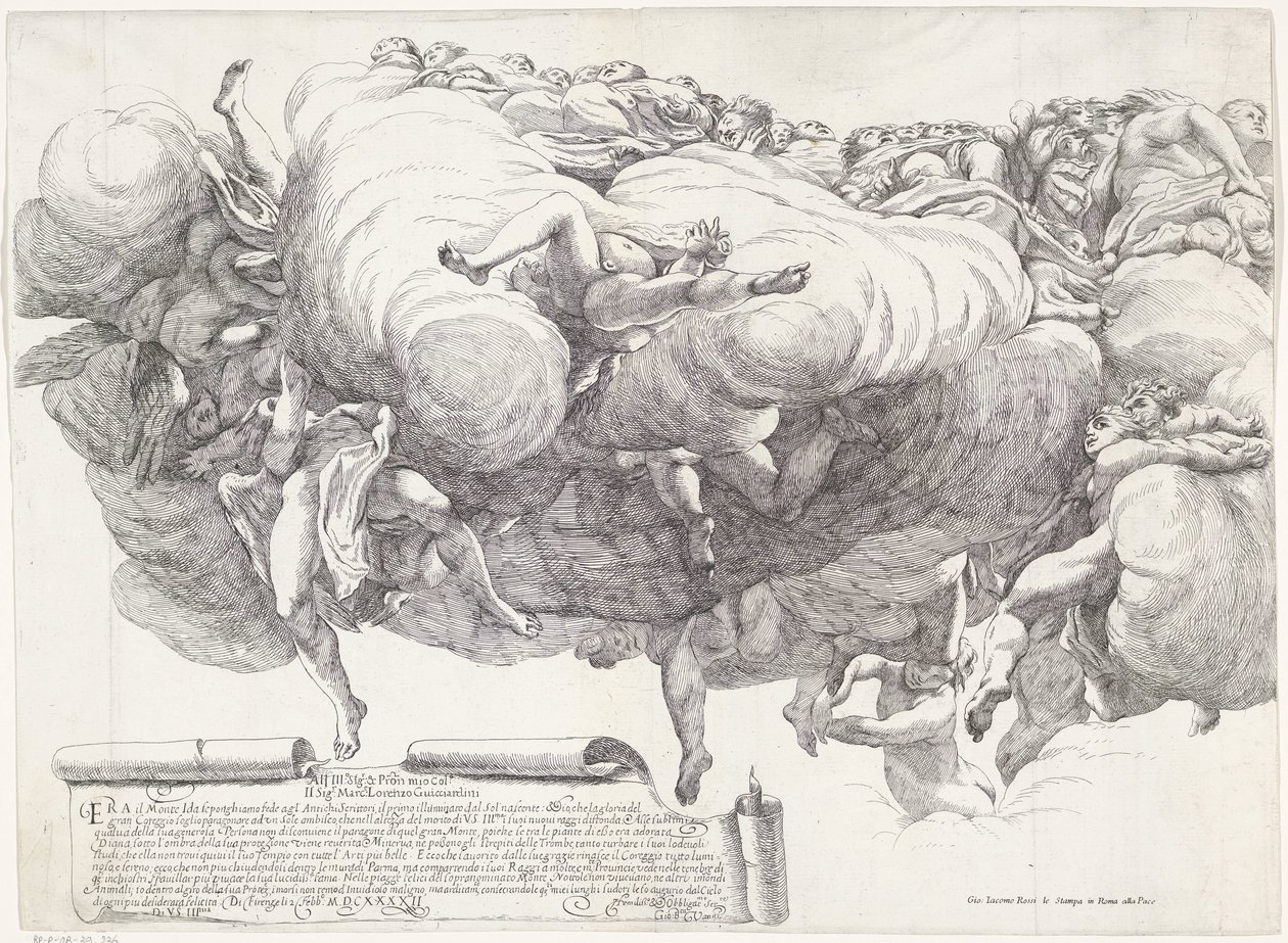 Mária mennybemenetele (bal oldal) alkotó: Giovanni Battista Vanni