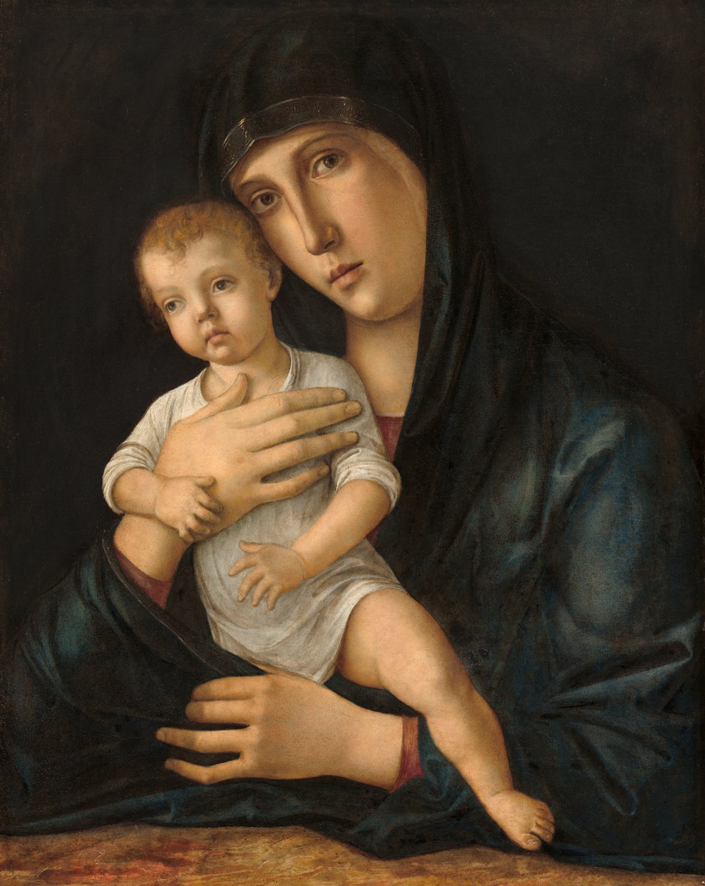 Madonna és gyermeke alkotó: Giovanni Bellini