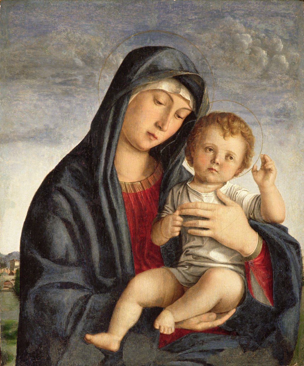 Madonna és gyermeke alkotó: Giovanni Bellini