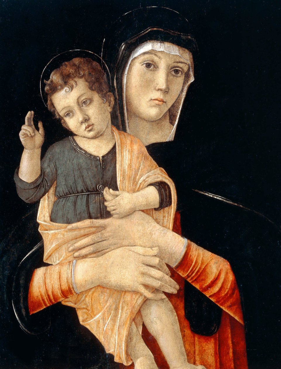 Madonna és gyermeke, 1475-1480. alkotó: Giovanni Bellini