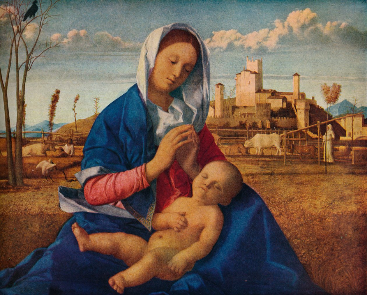 Réti Madonna, c1500 alkotó: Giovanni Bellini