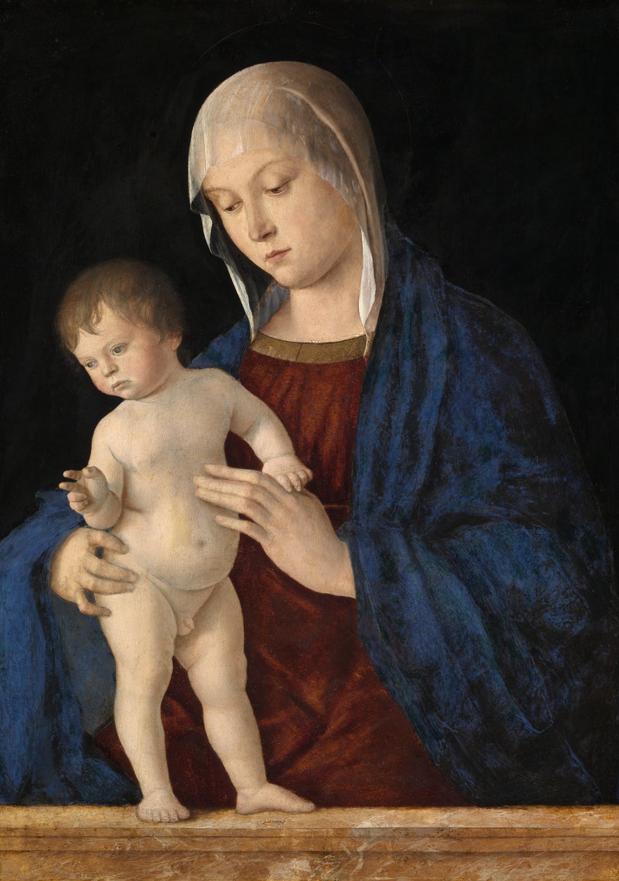 Madonna a gyermekáldással, 1475 körül (olaj, panel) alkotó: Giovanni Bellini