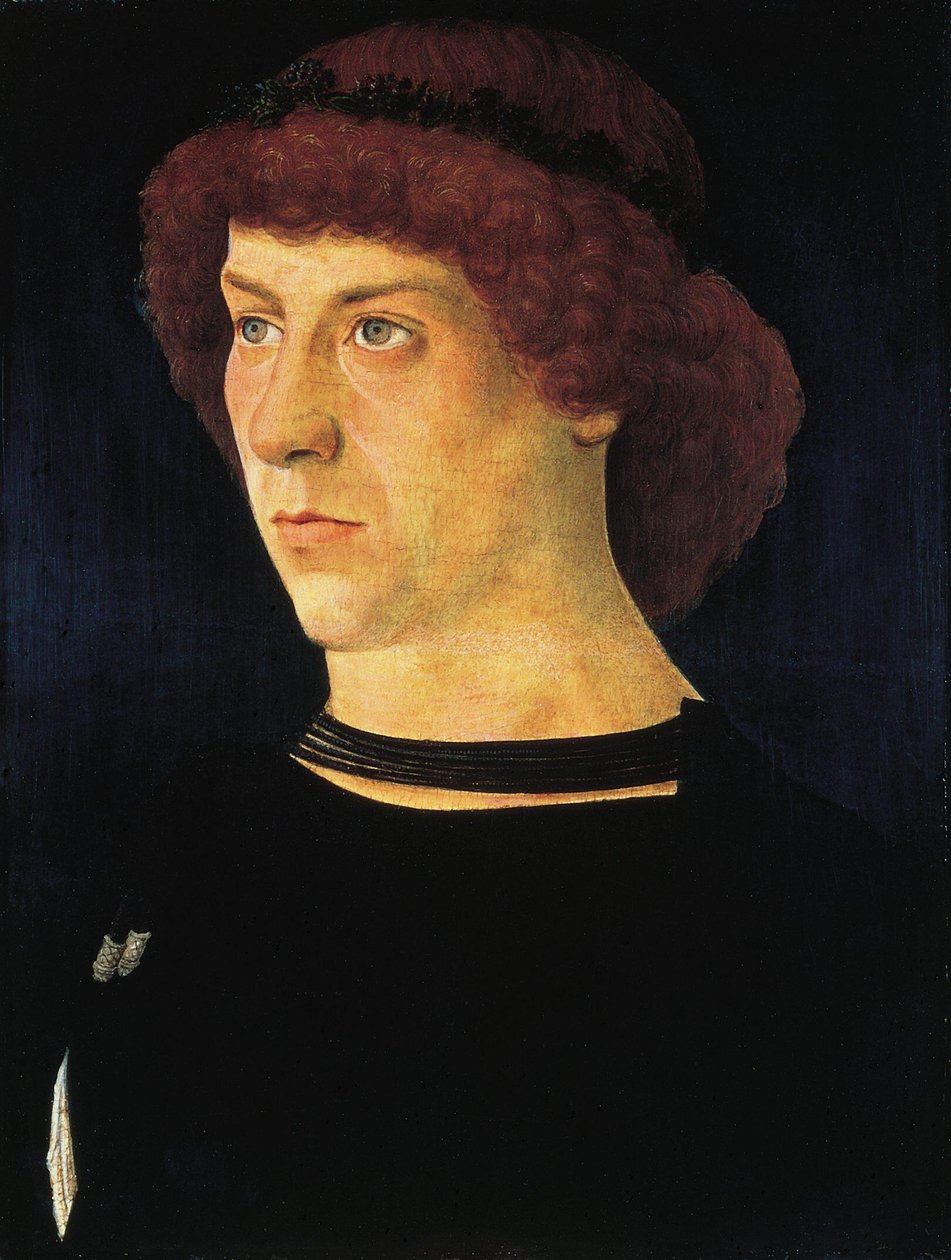 Jörg Fugger portréja alkotó: Giovanni Bellini