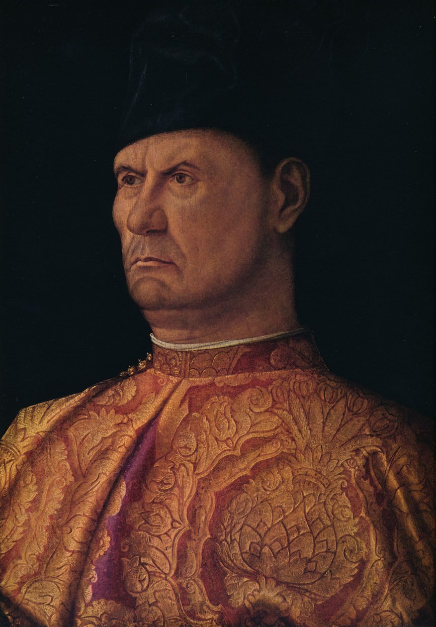 Condottiere portréja, 1475-1480 alkotó: Giovanni Bellini