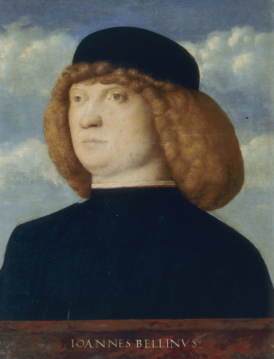 Egy fiatal férfi portréja alkotó: Giovanni Bellini
