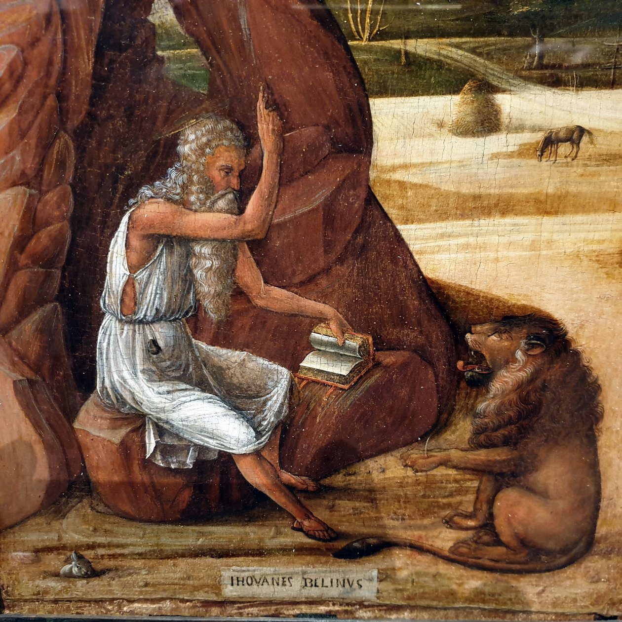 Szent Jeromos a pusztában alkotó: Giovanni Bellini