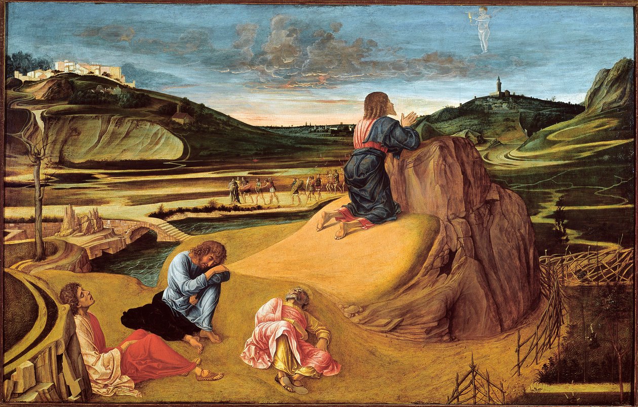 Agónia a kertben, 1465 körül (tempera a panelen) alkotó: Giovanni Bellini