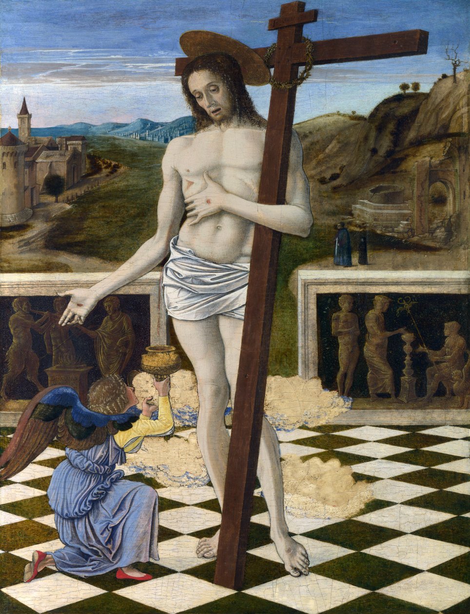 A Megváltó vére alkotó: Giovanni Bellini