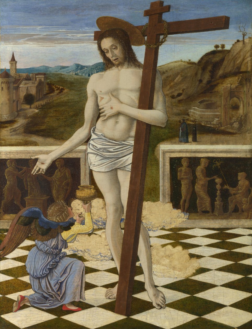 A Megváltó vére, 1460 körül alkotó: Giovanni Bellini