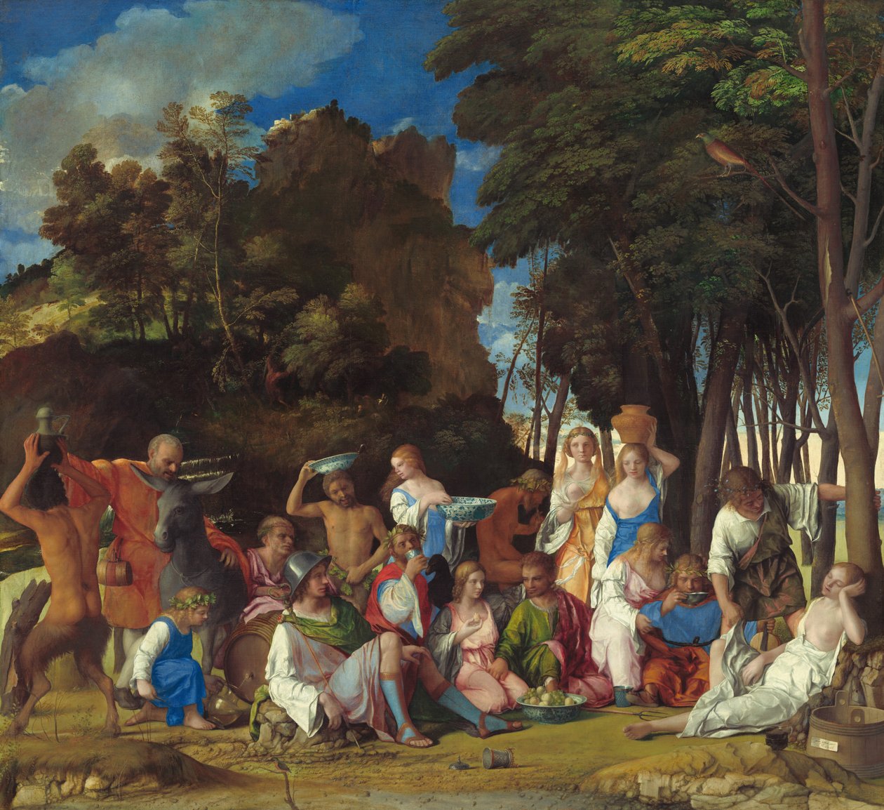 Az istenek ünnepe, 15141529. alkotó: Giovanni Bellini