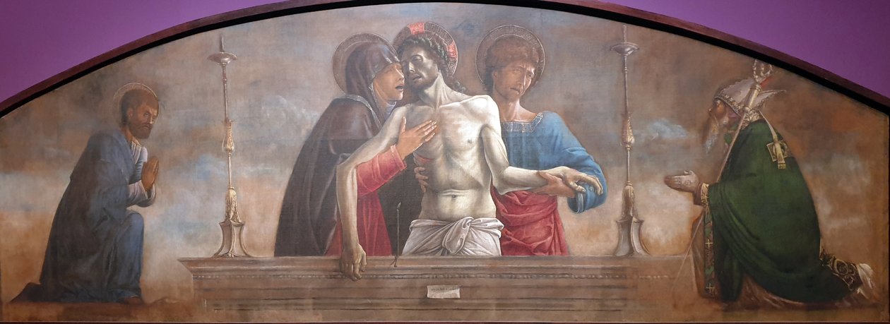 A siralom Bari Szent Márkkal és Bari Szent Miklóssal alkotó: Giovanni Bellini