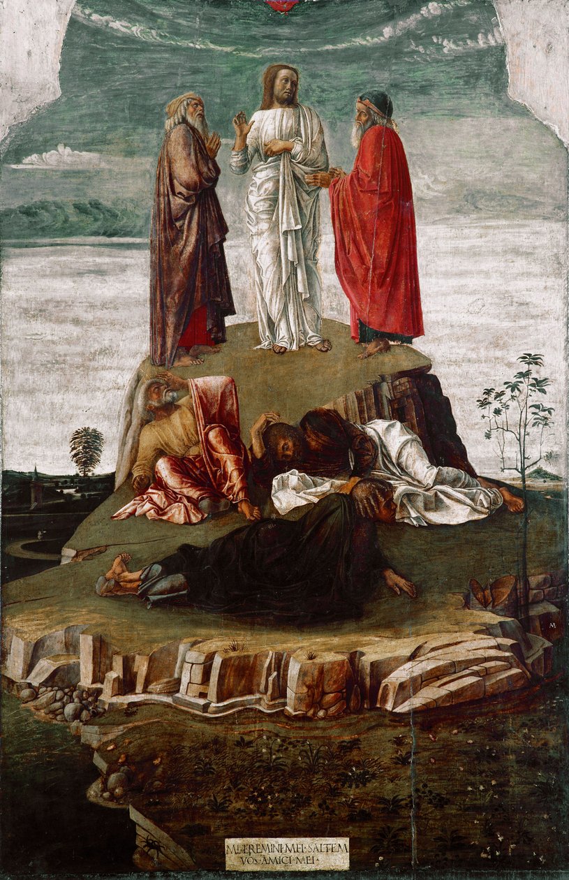 Giovanni Bellini (kb. 1432-1516) Átváltozás festménye il Giambellino szerint. 1455 Méret: 134x68 cm Velence, Correr Múzeum, n. 27 alkotó: Giovanni Bellini