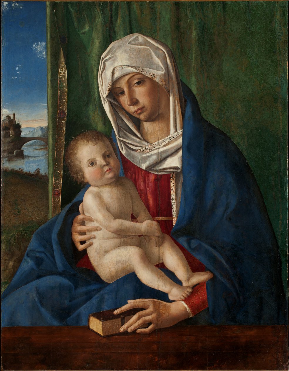 A Szűz és a Gyermek alkotó: Giovanni Bellini