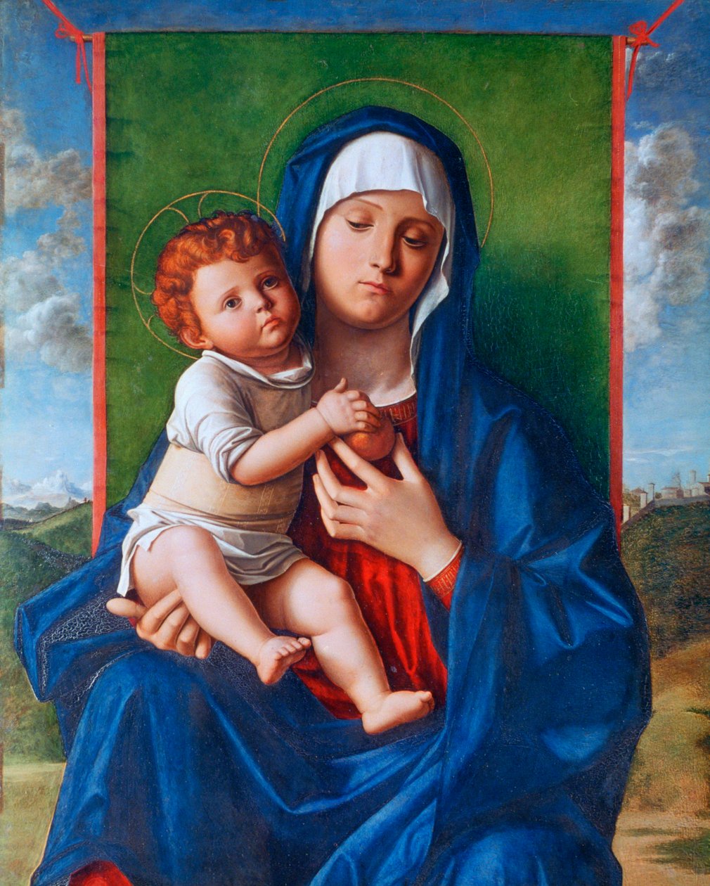 A Szűz és a Gyermek, 1480-1490 alkotó: Giovanni Bellini