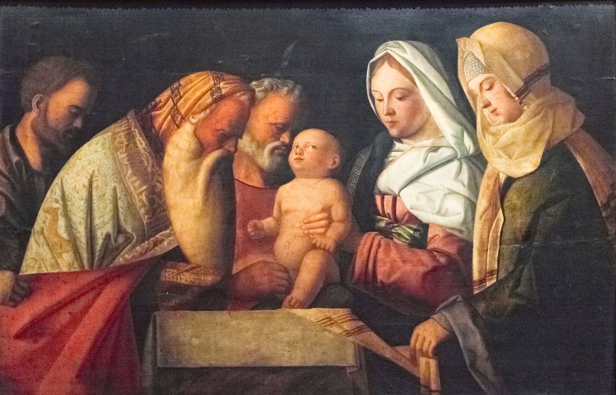 A körülmetélés alkotó: Giovanni Bellini