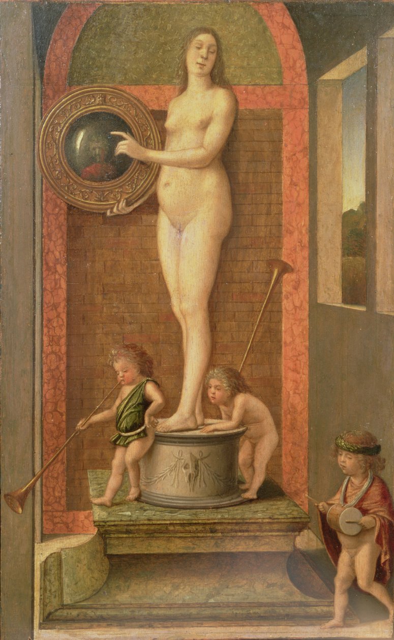 Hiúság (olaj a panelen) alkotó: Giovanni Bellini
