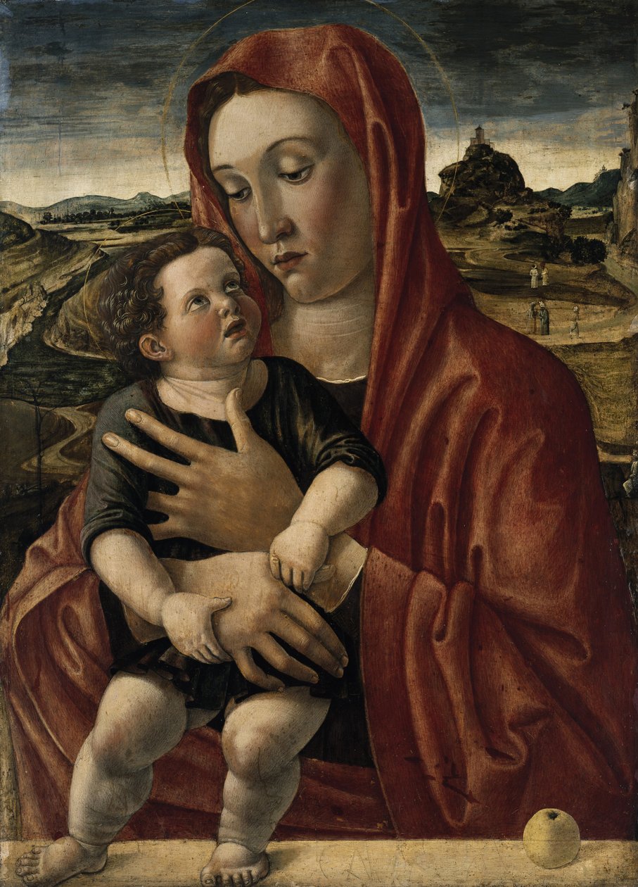 Szűz és gyermek, 1465 alkotó: Giovanni Bellini