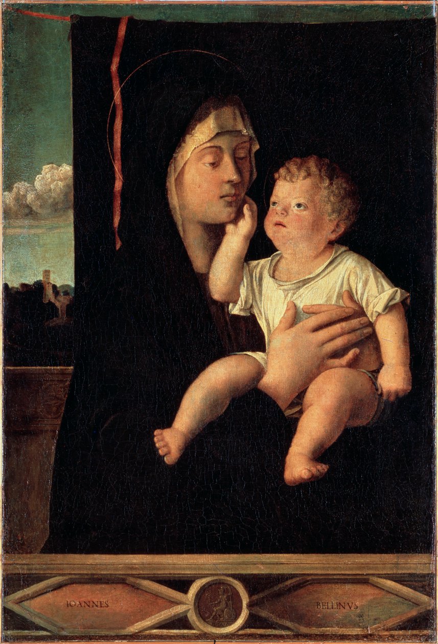 Szűz és gyermek, 15. vagy 16. század eleje alkotó: Giovanni Bellini